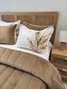 Couverture 5 Pieces double face camel