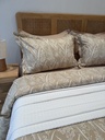 Housse De Couette 6 Pieces Herbier Beige