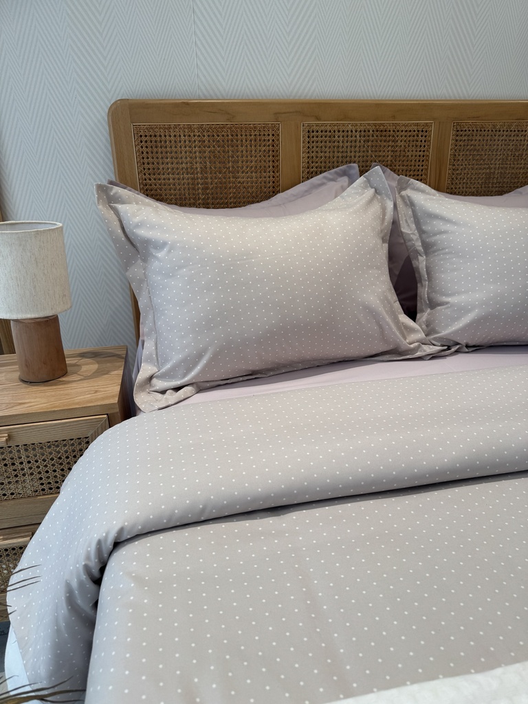 Housse De Couette 6 Pieces Nuage de Pois