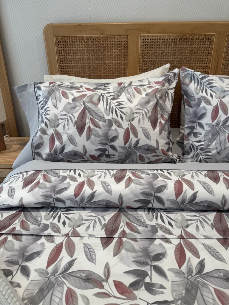 Parure de drap PoloPolo 4 Pieces Motif 4 Gris