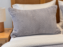 Couverture double face sherpa Gris claire 