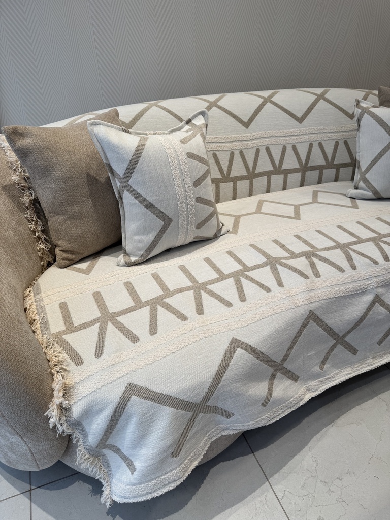 Plaid 3 Pieces Beige