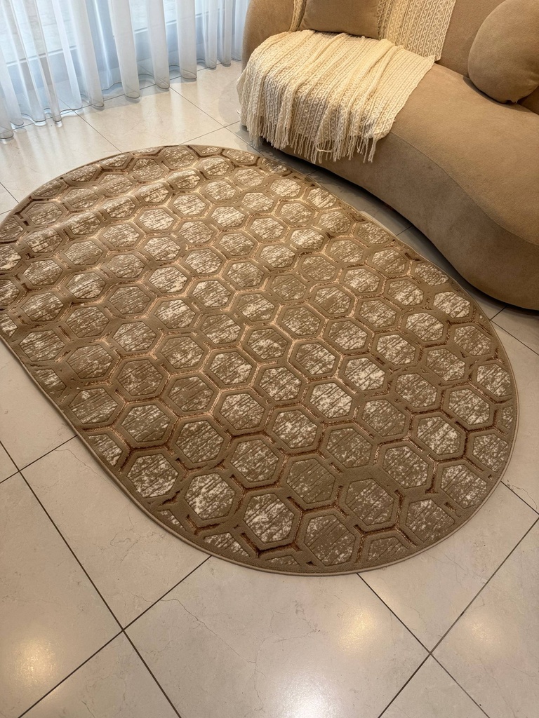 Tapis ellif oval  motif 2