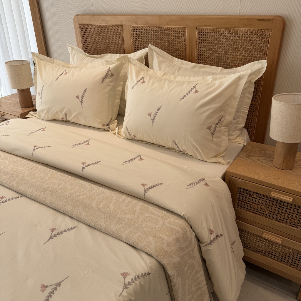 Housse de couette Brodé 100% Coton - Emas
