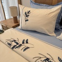 Housse de couette Brodé 100% Coton - Emas  