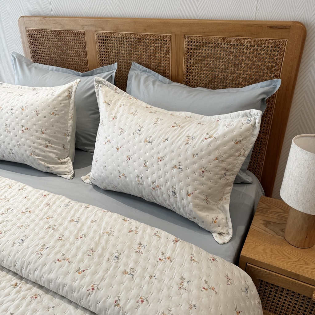 Couvre-lit Matelassé 3 Pièces – Jardin Printanier