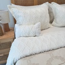 Couvre lit Zambak 4 pcs Blanc
