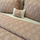 Couvre lit Zambak 4 pcs Rose