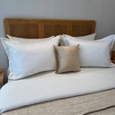 Couvre lit Ceren 4 Pcs Blanc