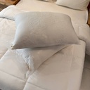 Pack Couette Blanche + 2 Oreillers 
