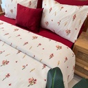 Parure De Drap Micro Floral 6 Pieces