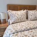 Couvre Lit 6 Pièces – Éclat Floral Blanc