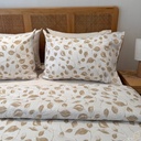 Couvre Lit 6 Pièces – Éclat Floral Blanc