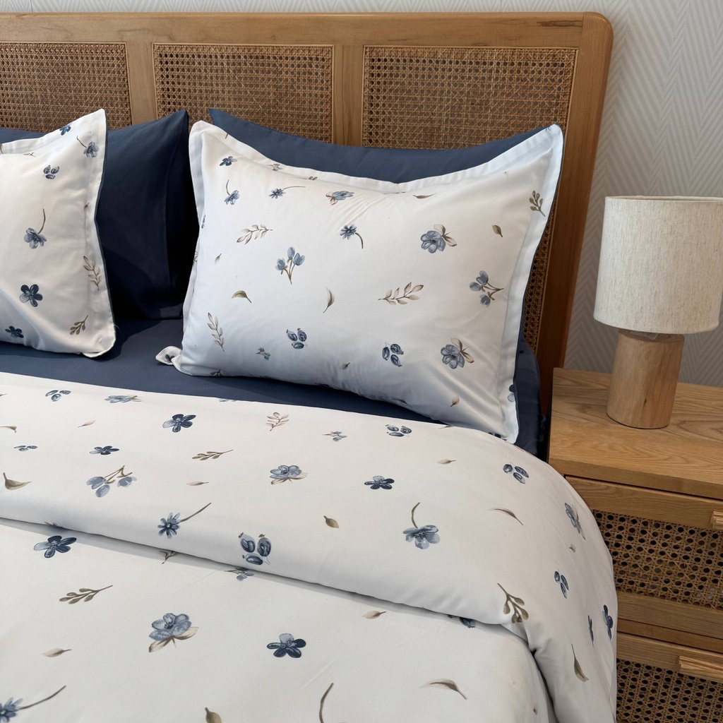 Parure de drap 6 pieces Azur