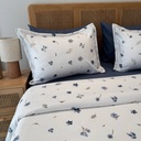 Parure de drap 6 pieces Azur