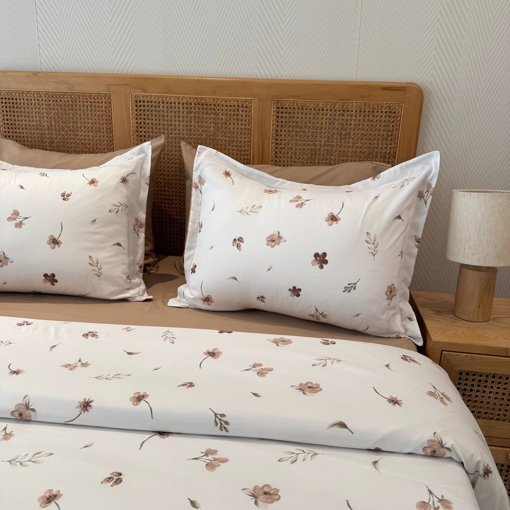 Parure de drap 6 pieces Noisette