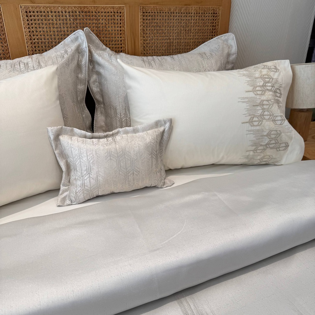 Couvre lit Royal Home 7 pieces Argentee 