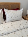 Couvre Lit 3 Pieces Petites Fleurs