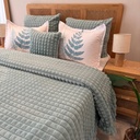 Couverture 8 pieces Vert