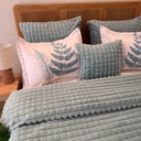 Couverture 8 pieces Vert