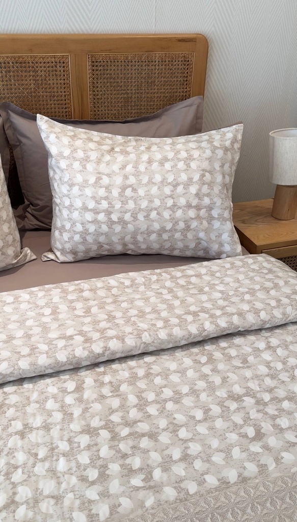 Couvre lit 3 pieces Sable
