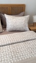 Couvre lit 3 pieces Sable