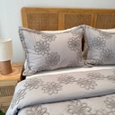 Couvre lit 3 pieces - fleurs