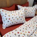 Couvre lit 3 Pieces Sunny Rouge