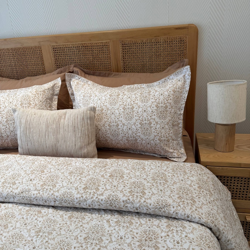 Couvre lit 3 pieces Sable