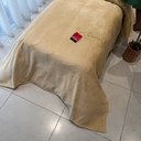Couverture Piere Cardin 1 place Beige 