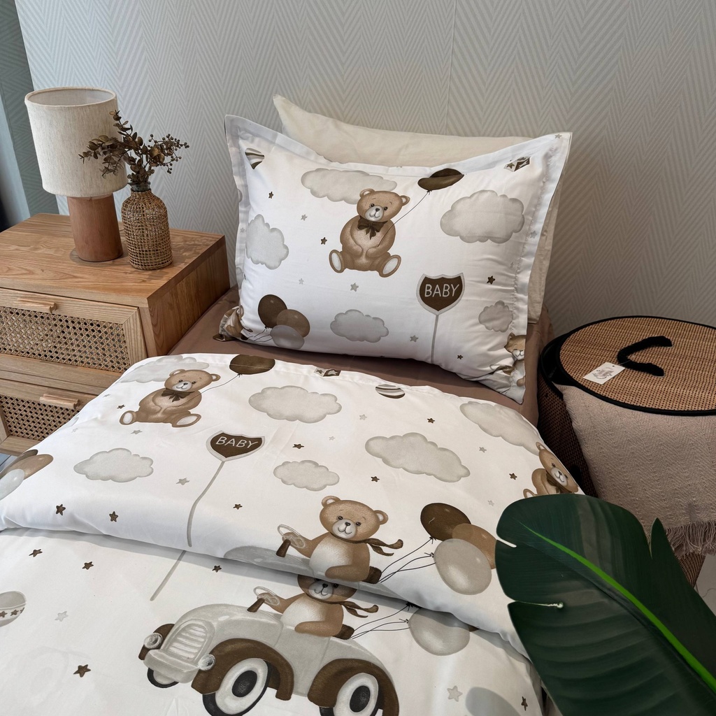 Drap enfant 3 pieces oursons