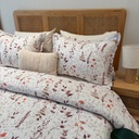 Couvre lit 3 pieces floral new