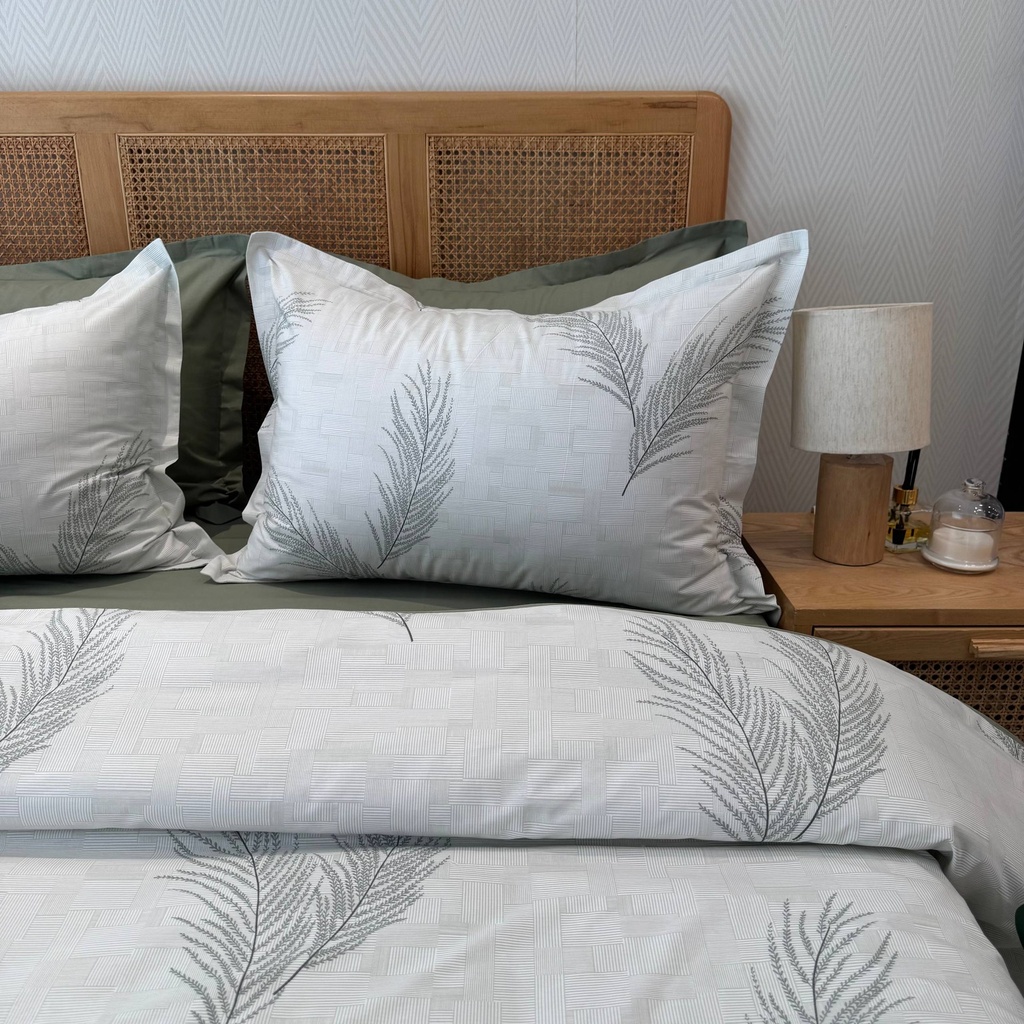 Housse de couette 6 Pieces Emas Home Vert