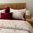 Couvre lit 3 Pieces Tulip Fleur Rouge