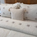 Couvre lit 6 pieces duru papillon 