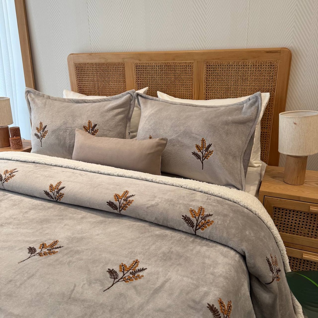 Couverture 3 pieces brume automne