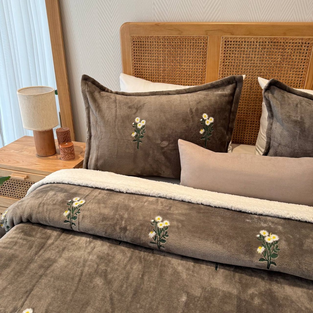 Couverture 3 pieces brume automne