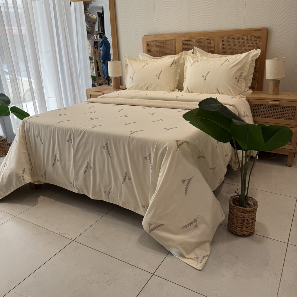 Housse de couette Brodé 100% Coton - Emas