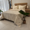 Housse de couette Brodé 100% Coton - Emas