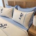 Housse de couette Brodé 100% Coton - Emas  