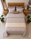 Parure Housse de Couette 6 Pièces – Élégance Grise