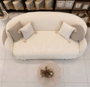 Plaid Gaufrée – Blanc Cassé