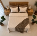 Parure de drap 6 pcs Nature Beige