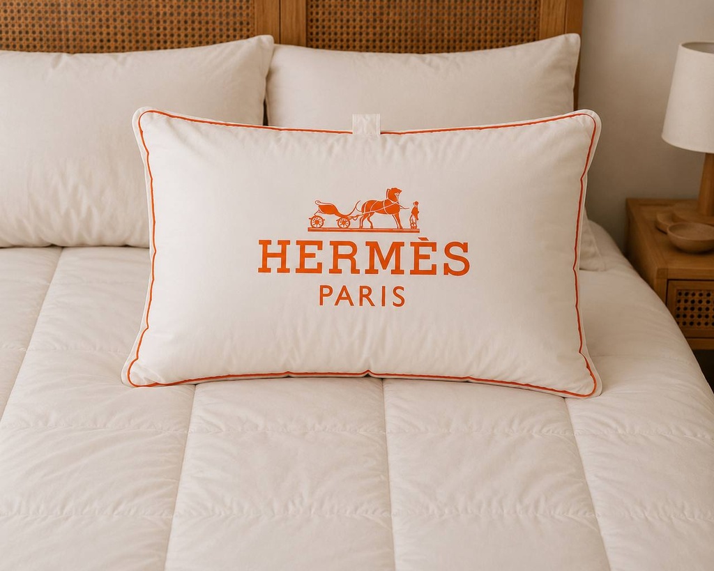 Oreiller Hermes 100% Coton