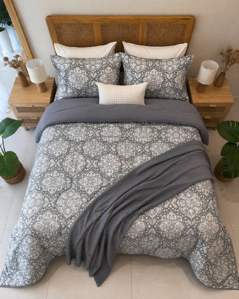 Couette 4 Pieces - Elegance Blue