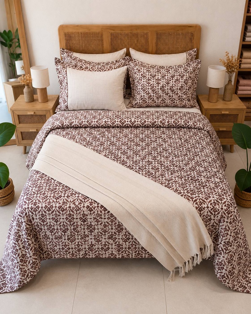 Housse de couette EcoConton 100% Andalousie