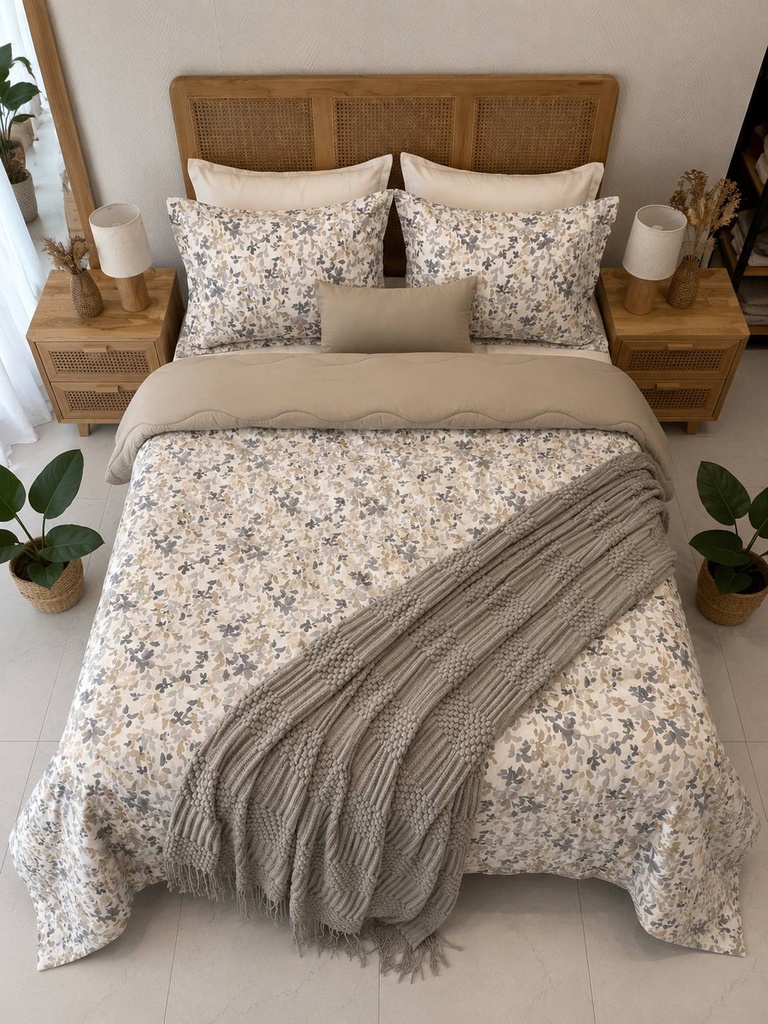 Couette fleur 