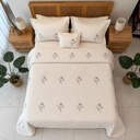 Couvre lit 4 pieces EMAS HOME Perla Coton