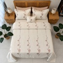 Couvre lit 4 pieces EMAS HOME Sakura Coton