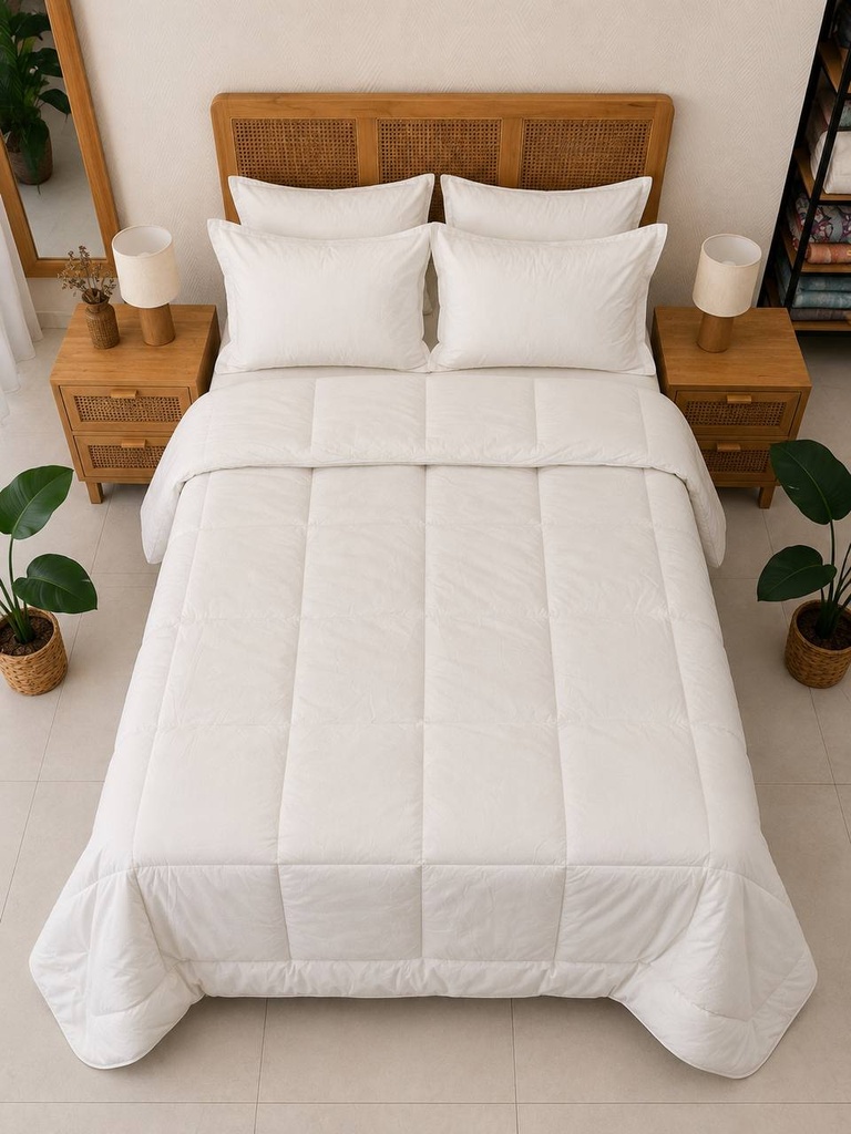 Couette Blanche BBH Cotton Percale